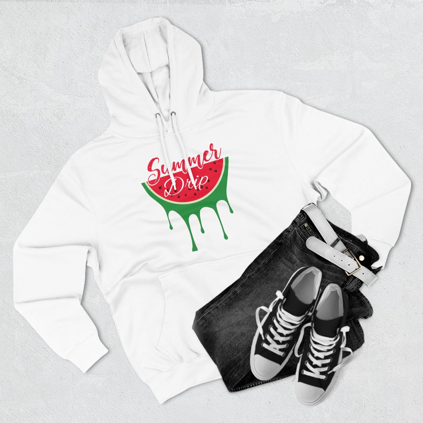 Summer Drip Unisex Premium Pullover Hoodie