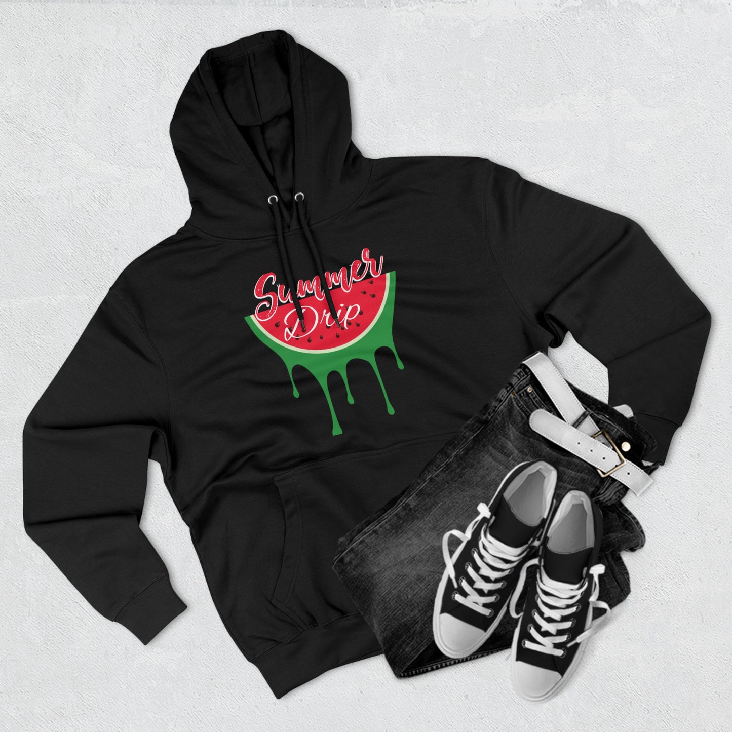 Summer Drip Unisex Premium Pullover Hoodie