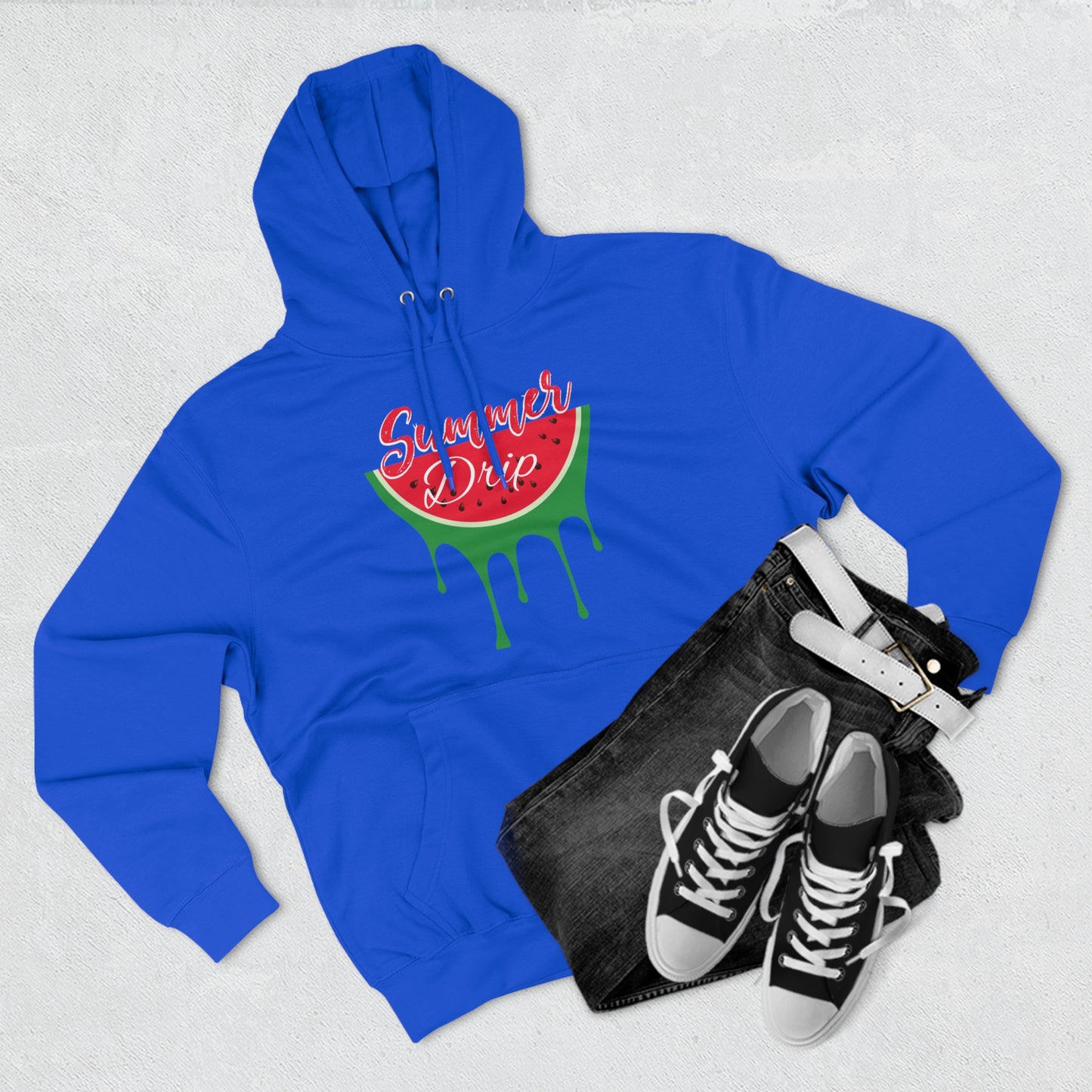 Summer Drip Unisex Premium Pullover Hoodie